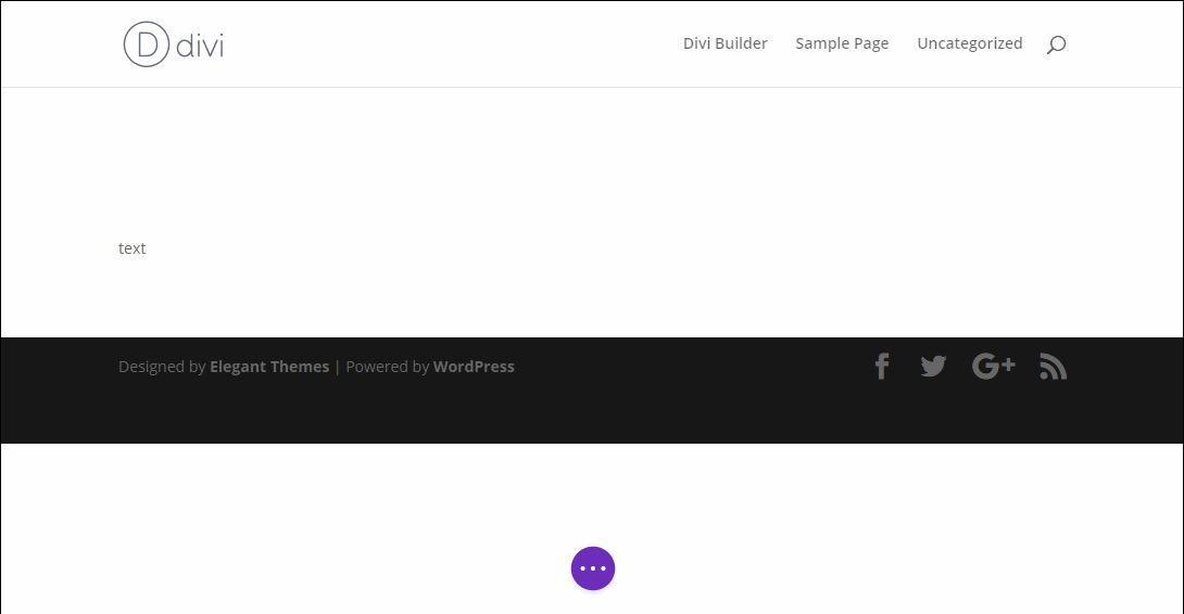 Divi inline editing