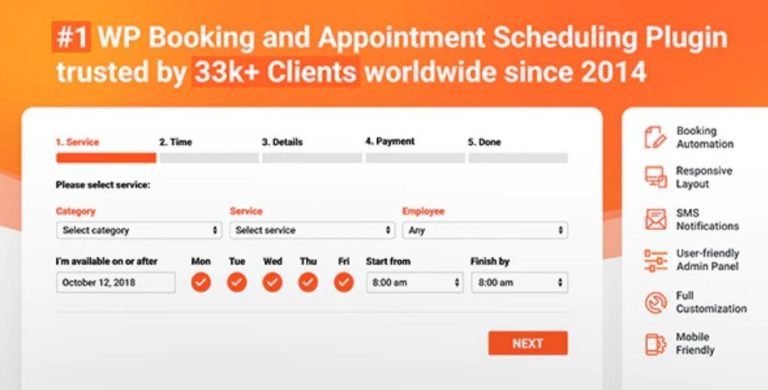 Bookly Pro