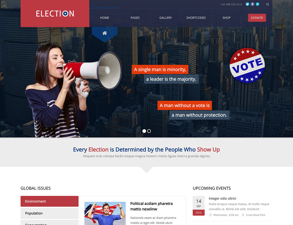 election-political-wordpress-theme