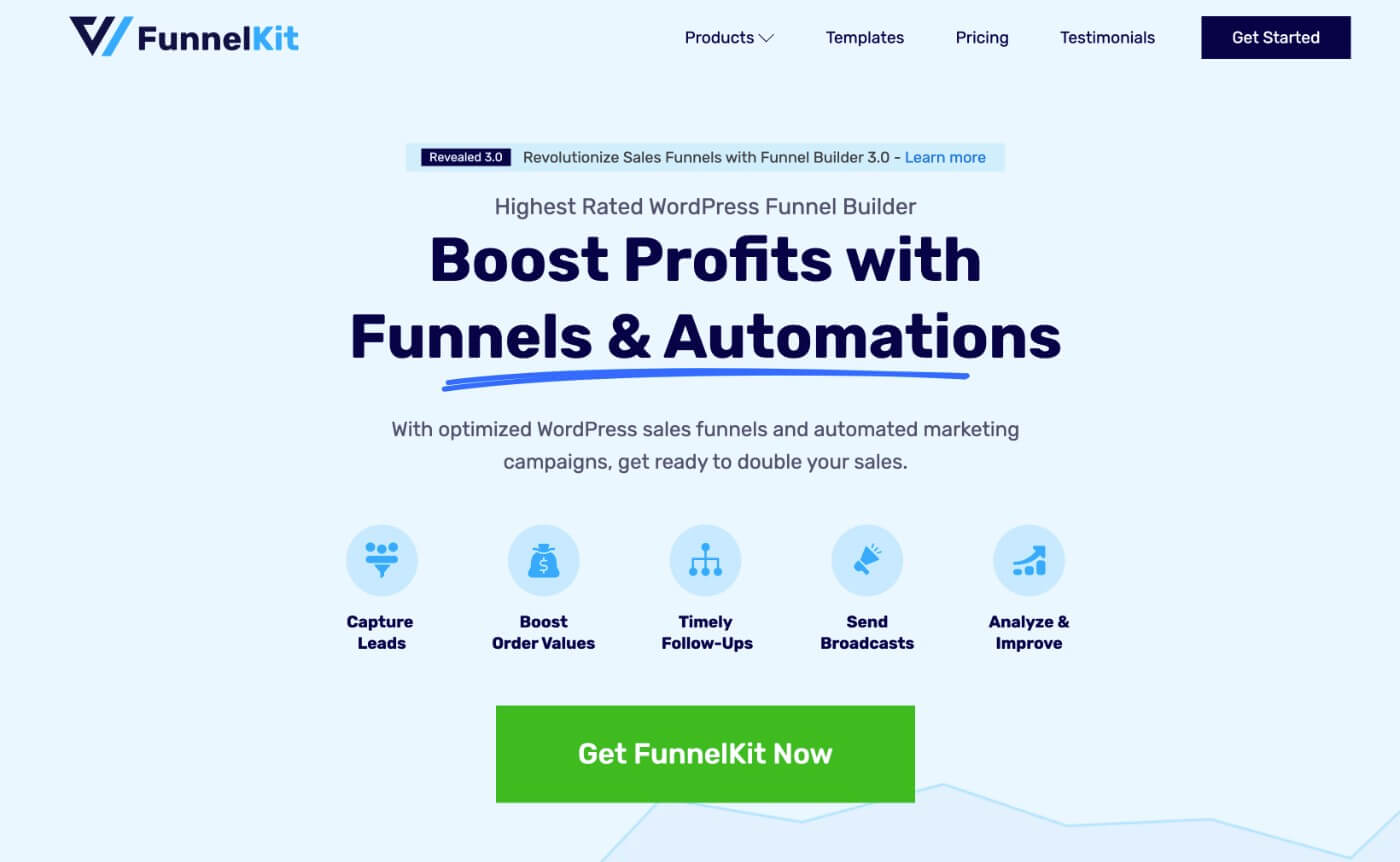 Funnelkit WordPress funnel plugin
