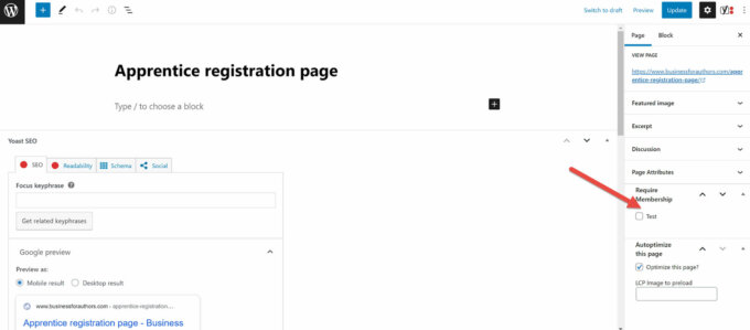 Content restriction in the block editor with Paid Memberships Pro
