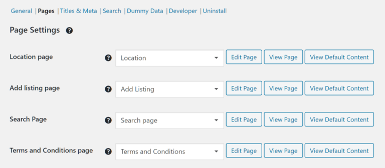 More Plugin Settings